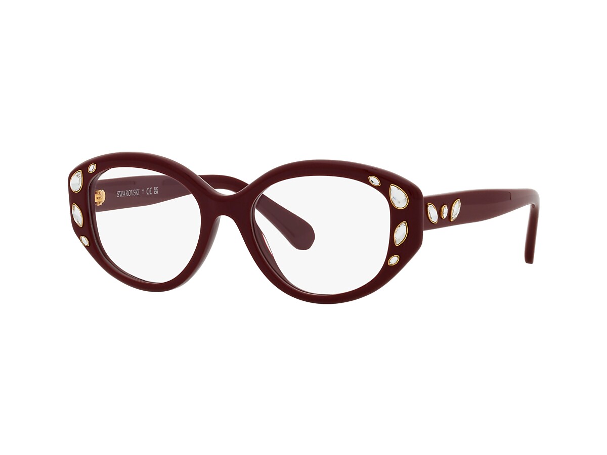 Swarovski Swarovski Glasses in Red/Burgundy | Target Optical