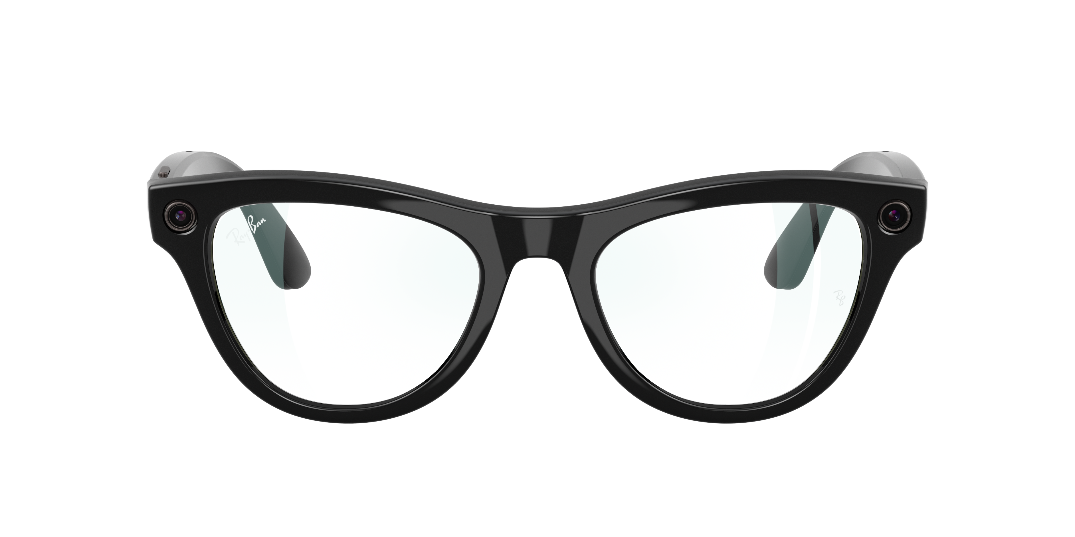 【希少・新品】Ray-Ban Skyler  レイバン メタ スカイラー RAY-BAN Meta SKYLER Smart Sunglasses Shiny Black / Clear to