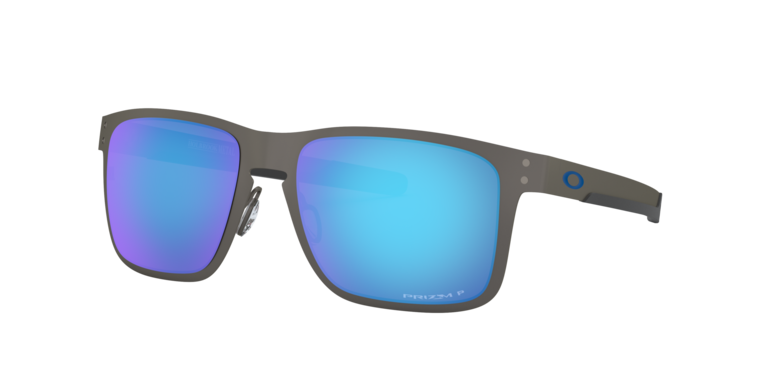Oakley Sunglasses 0OO4123 - Silver/gunmetal/grey Size 55