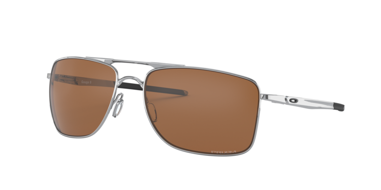 Oakley Sunglasses 0OO4124 - Silver/gunmetal/grey Size 62