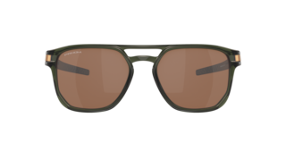 Oakley Latch OO9436 54mm Latch Men s Square Sunglasses Brown Lens Size Small Green Brown