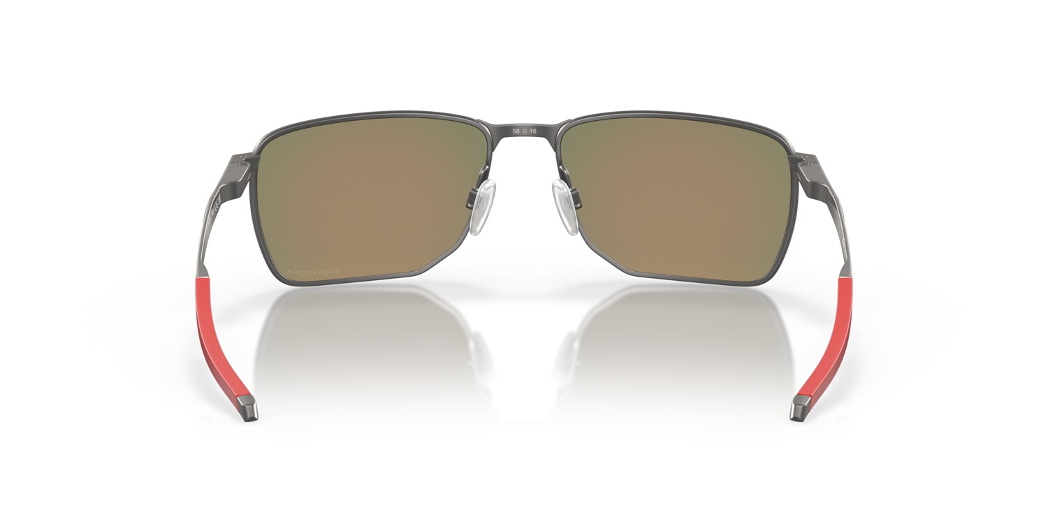 Oakley 0OO4142 Sunglasses in Silver/gunmetal/grey | Target Optical 