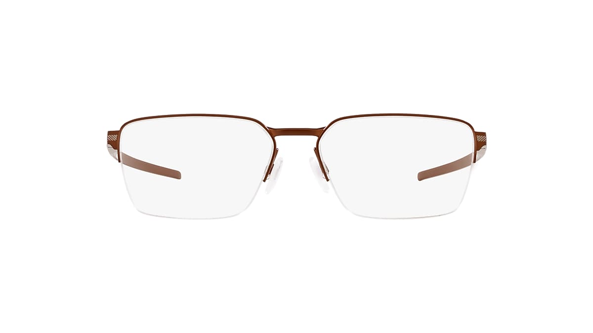 RESISTANT vertical ブラウン Oakley 0OX5076 Glasses in Red/Burgundy | Target Optical