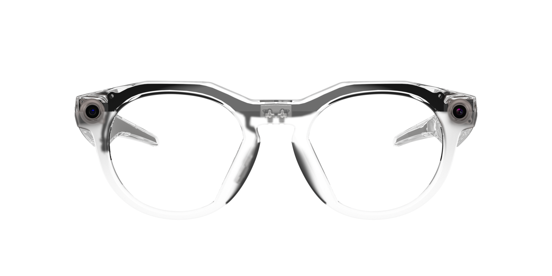 Oakley Black and White Women\'s Sunglasses News Flash Oakley OO9242 HSTN Sunglasses | LensCrafters main image 2